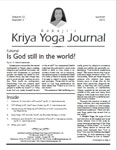 Click to view Kriya Yoga Journal - Kriya Yoga Journal - Volume 22 Number 2 -  Summer - 2015