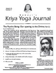 Click to view Kriya Yoga Journal - Volume 26 Number 4 -  Winter - 2020