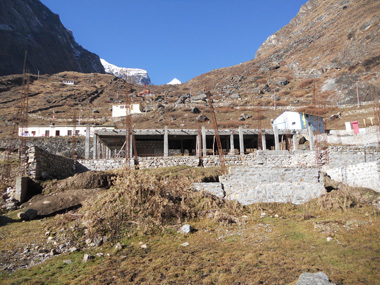 Badrinath Ashram de la construction 1