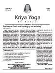 Kriya Yoga de Babaji - Volumen 30 Número 3 - Otoño 2023