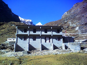 Meditation hall and above it the Yoga hall - November 2014 - 1 (click image to enlarge)