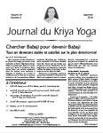 Journal du Kriya Yoga de Babaji - Volume 25 Numéro 3 - Automne 2018