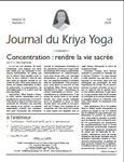 Journal du Kriya Yoga de Babaji - Volume 27 Numéro 2 - Eté 2020