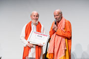 M.G. Satchidananda receives Patanjali Award for 2014