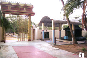 Babaji Tempelschrein in Katirgama