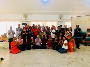 Third initiation, Bangalore, February 23 to March 3, 2018 with Acharya Satyananda