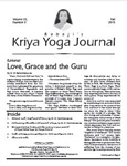 Click to view Kriya Yoga Journal - Volume 22 Number 3 -  Fall - 2015