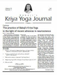Click to view Kriya Yoga Journal - Volume 20 Number 3 -  Fall 2013