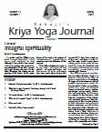 Click to view Kriya Yoga Journal - Volume 14 Number 1 - Spring 2007