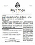 Kriya Yoga de Babaji - Volumen 20 Número 3 - Otoño 2013