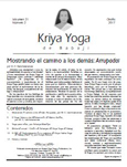 Kriya Yoga de Babaji - Volumen 24 Número 3 - Otoño 2017