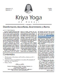 Kriya Yoga de Babaji - Volumen 27 Número 3 - Otoño 2020