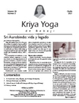 Kriya Yoga de Babaji - Volumen 28 Número 3 - Otoño 2021